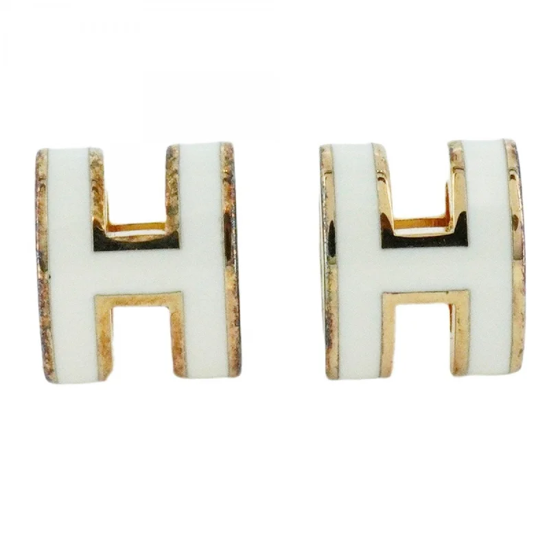 Indian Stud Earrings with Intricacy -Hermes    Plating Stud Earrings (Pre-Owned)