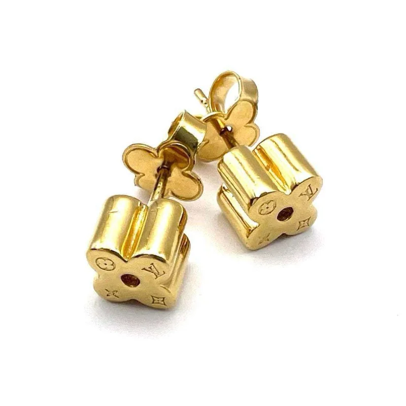 Tarnish Resistant Stud Earrings for Longevity -Louis Vuitton  Metal Stud Earrings (Pre-Owned)