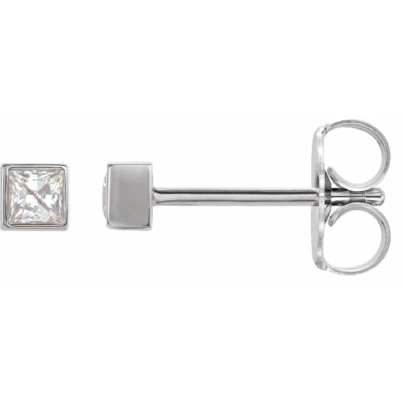 Stud Earrings with Animal Motifs -14K Gold 1/3ct Lab-Grown Diamond Stud Earrings Clarity SI, Color G-H