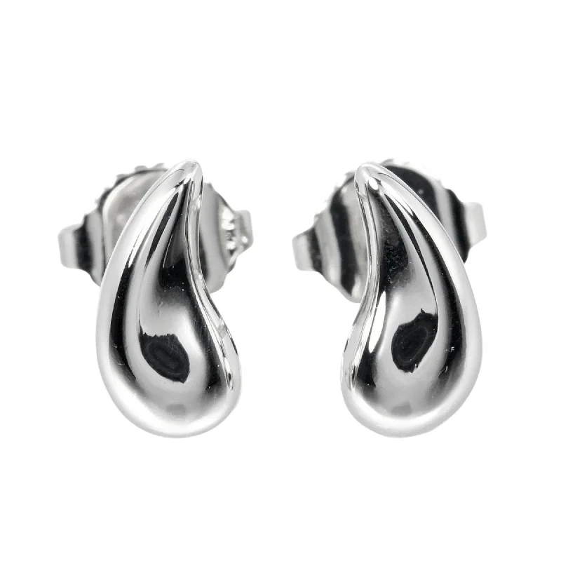 Stud Earrings with Knot Designs -Tiffany Platinum 950 Stud Earrings (Pre-Owned)