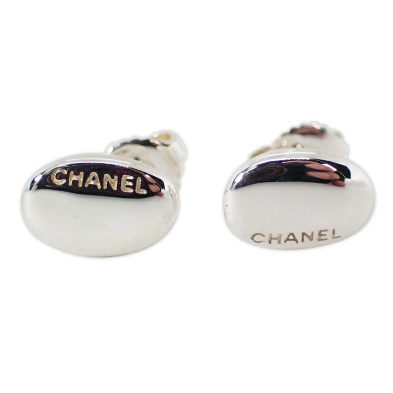 Hippie Stud Earrings with Beads -Chanel  925 Stud Earrings (Pre-Owned)