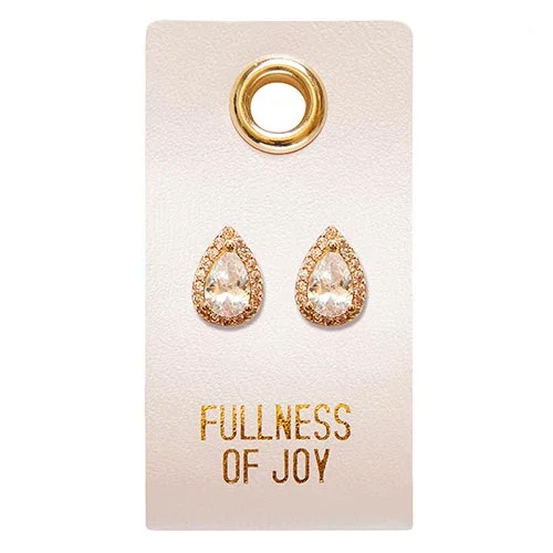 Stud Earrings for Formal Attire -Fullness of Joy Stud Earrings