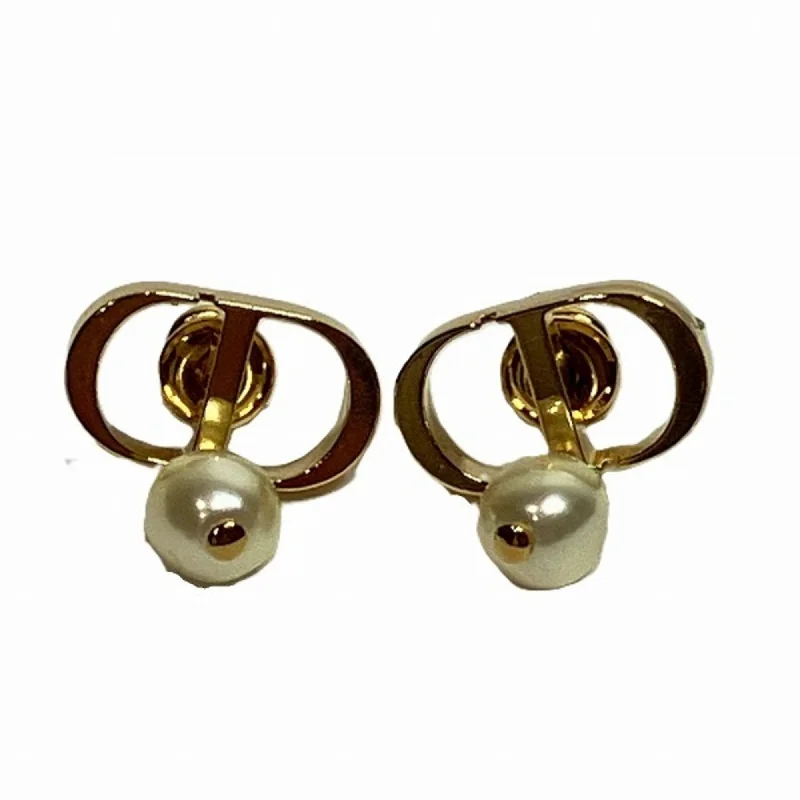 Stud Earrings for Gym Workout -Christian Dior  Metal Stud Earrings (Pre-Owned)